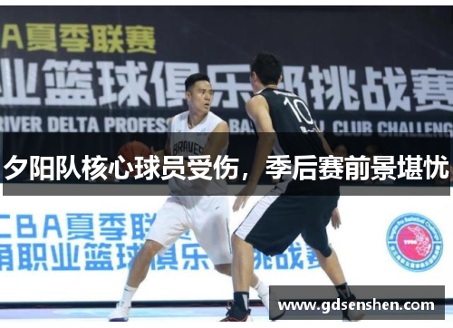 夕阳队核心球员受伤，季后赛前景堪忧